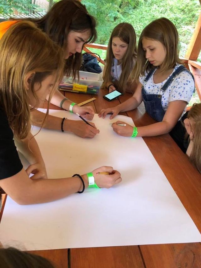Близько 60 дітей відпочивають в таборі Insta Camp в фастівському районі в мальовничому місці серед лісу на березі чудового озера з командою наставників з церкви Благодать!, фото 16