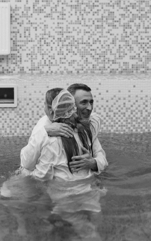 Водне хрещення братів та сестер 7 січня 2024, фото 10